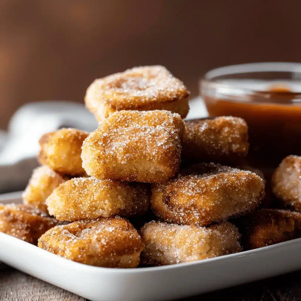 Healthy Air Fryer Churro Bites preparation steps