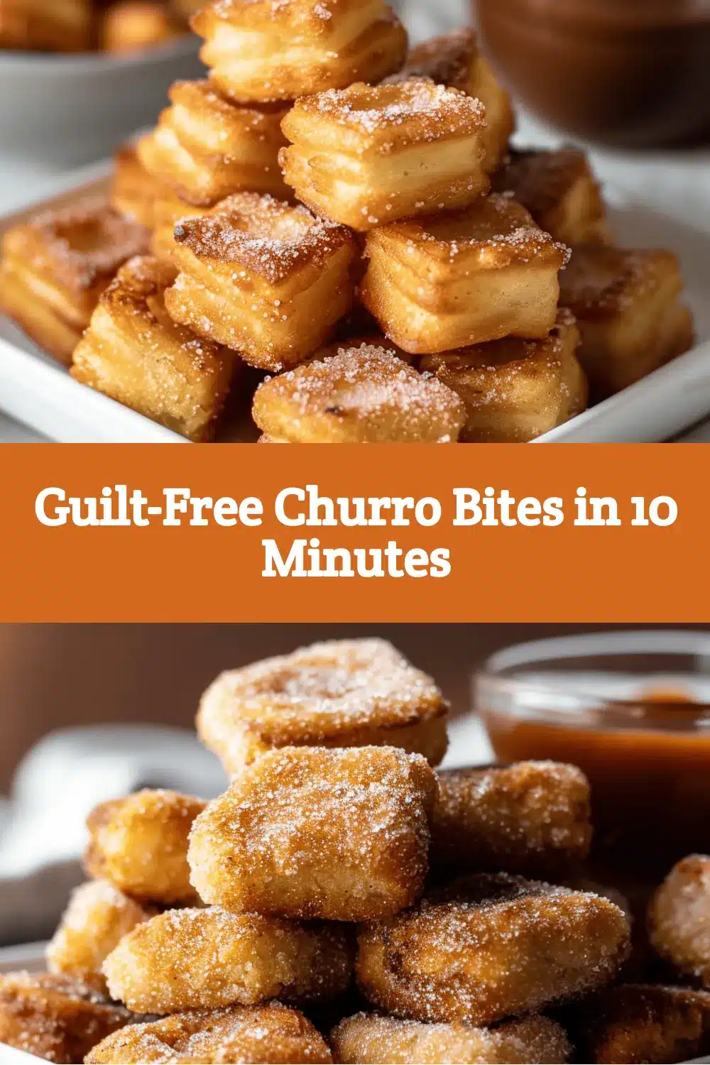 Healthy Air Fryer Churro Bites recipe