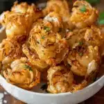 mini air fryer blooming onions - featured image