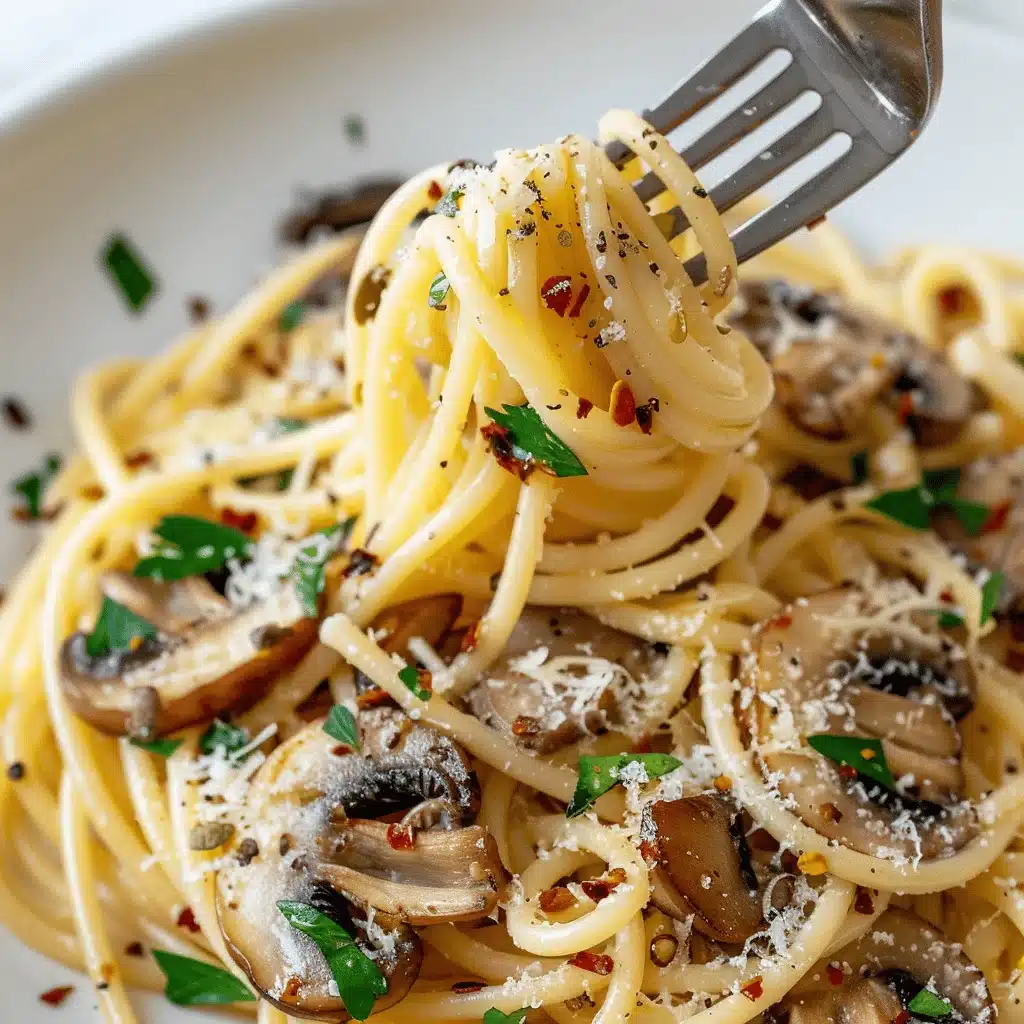 Mushroom Spaghetti - featured image