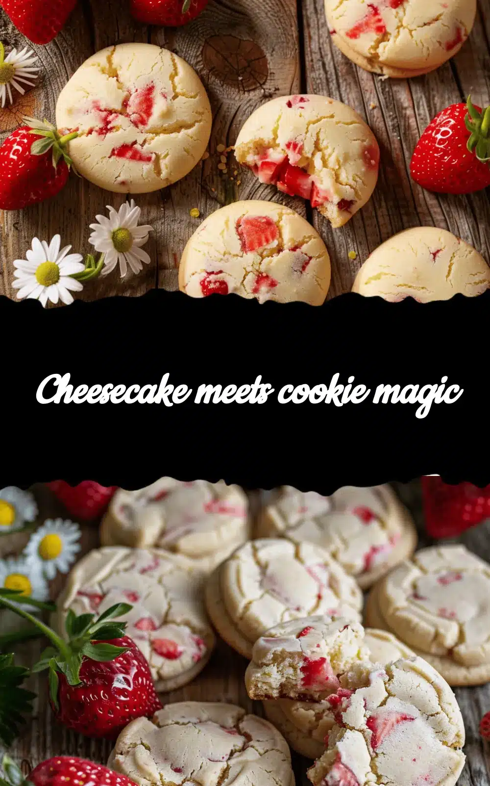 strawberry cheesecake cookies recipe