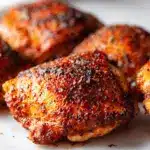 air fryer chicken thighs - featured image