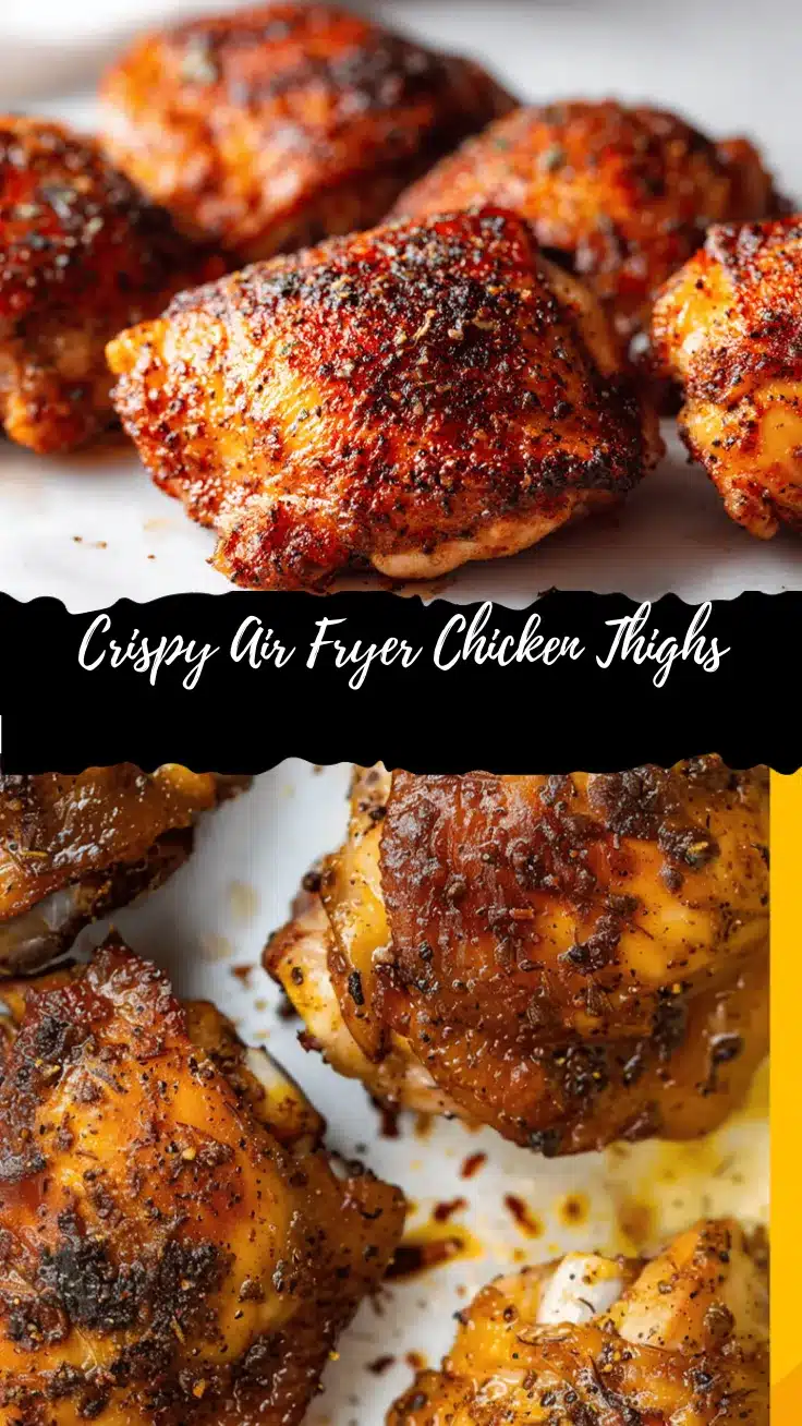 air fryer chicken thighs recipe