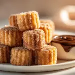 air fryer churro bites - featured image