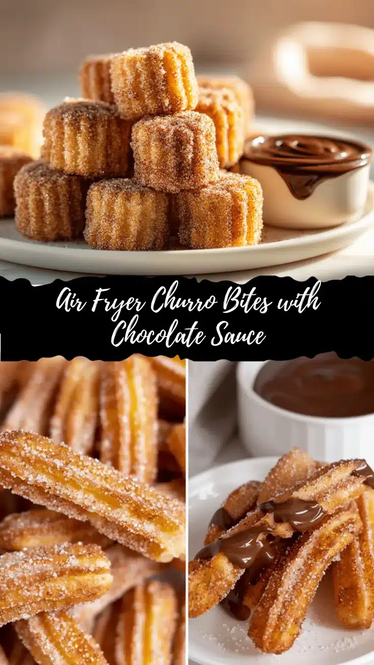 air fryer churro bites recipe