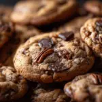 Brown Butter Bourbon Chocolate Chip Pecan Cookies - featured image