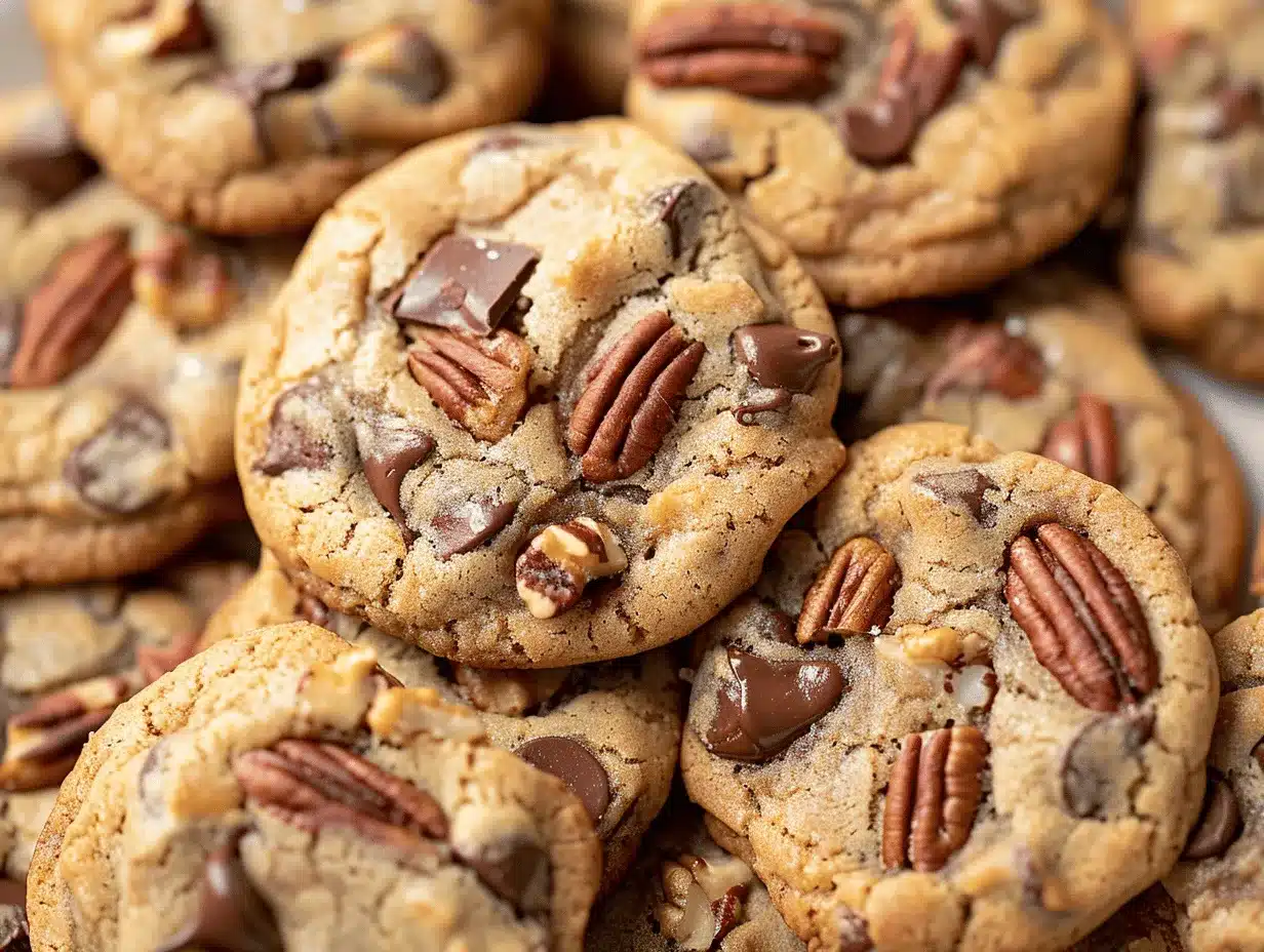 Brown Butter Bourbon Chocolate Chip Pecan Cookies preparation steps