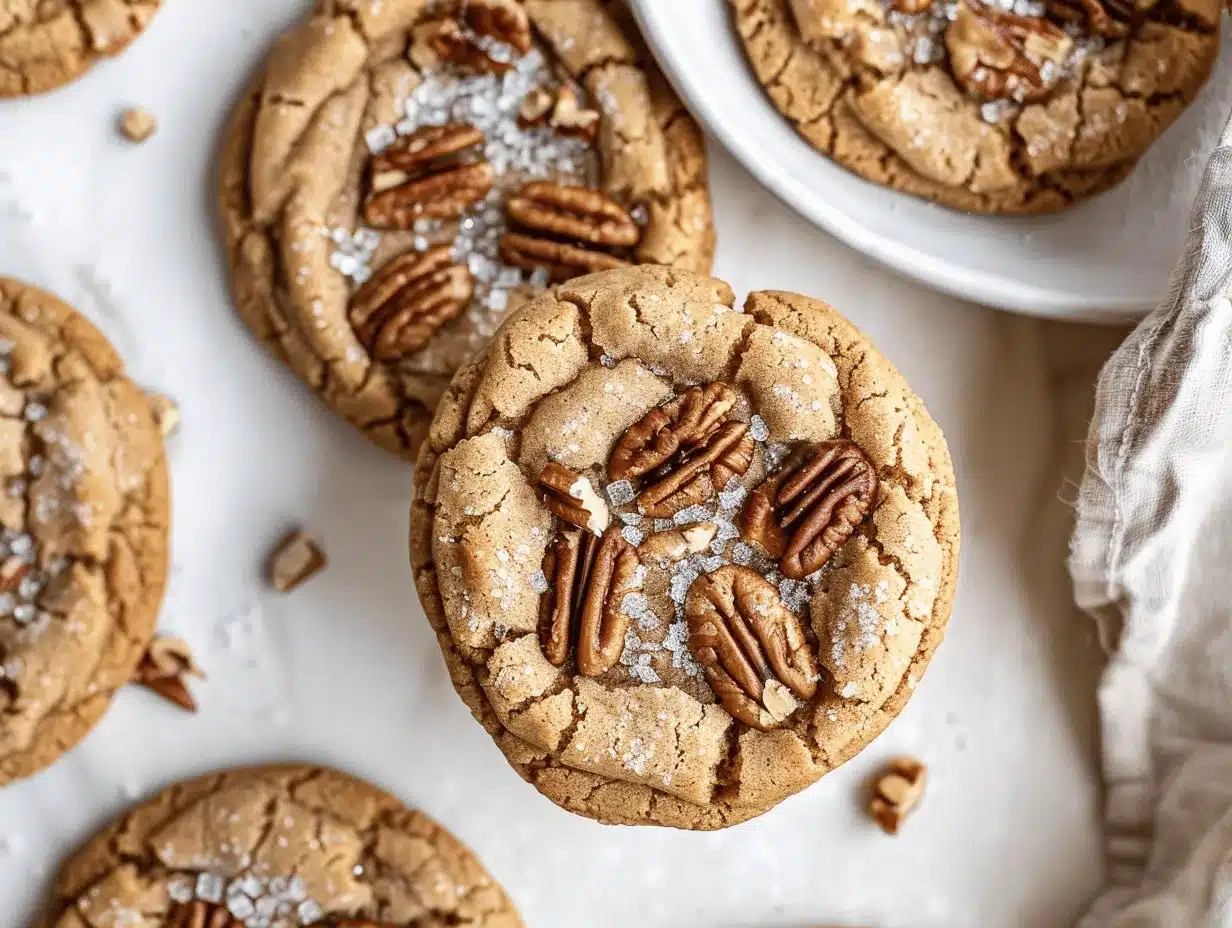brown butter maple pecan sugar cookies preparation steps