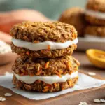carrot cake oatmeal cream pie cookies - featured image