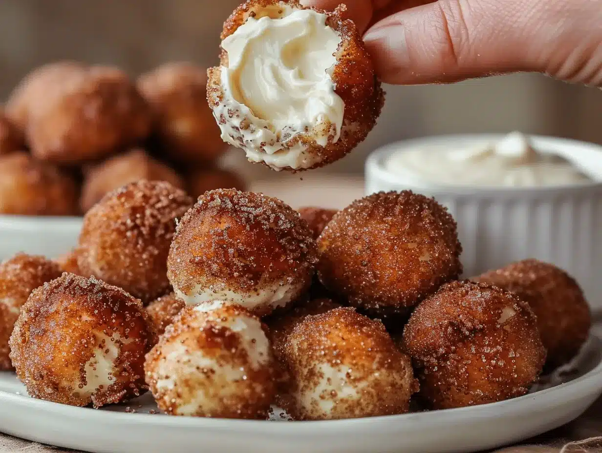 cinnamon sugar pretzel bites preparation steps