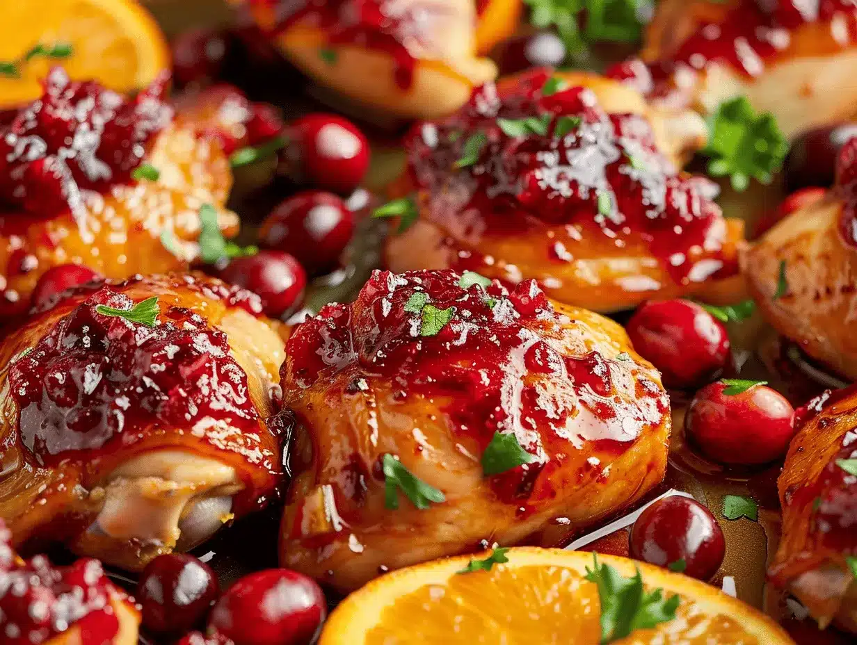 cranberry orange chicken preparation steps