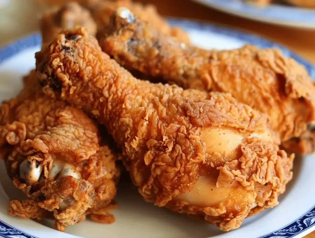 extra crispy fried chicken preparation steps