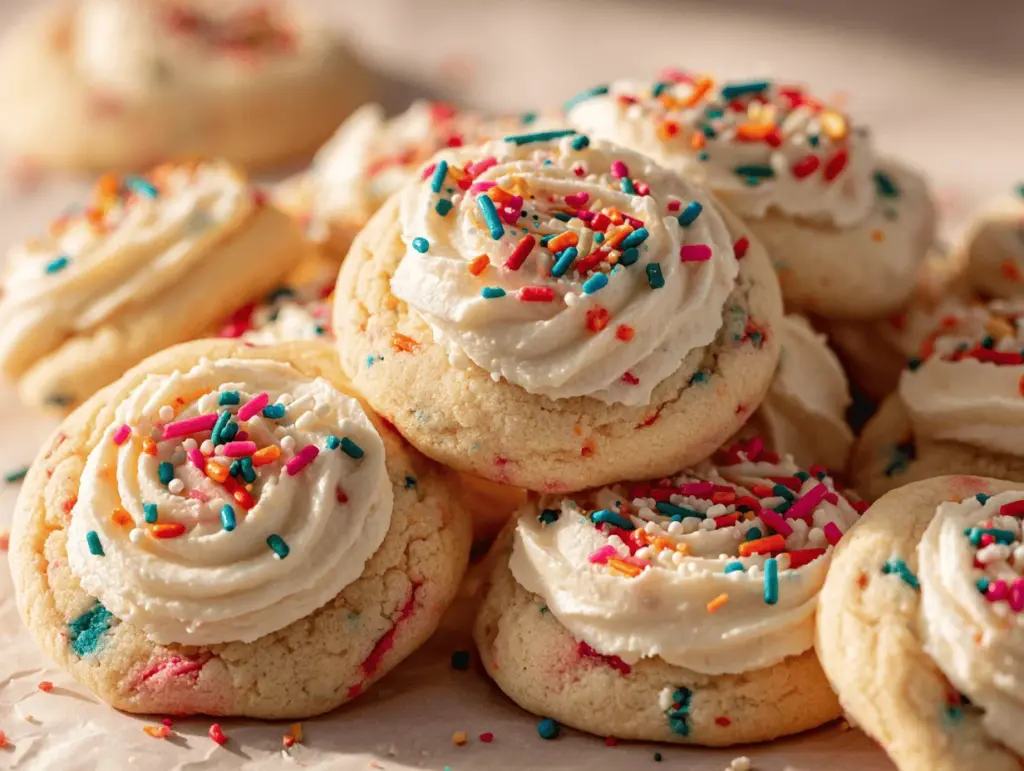 Funfetti cake mix cookies - featured image