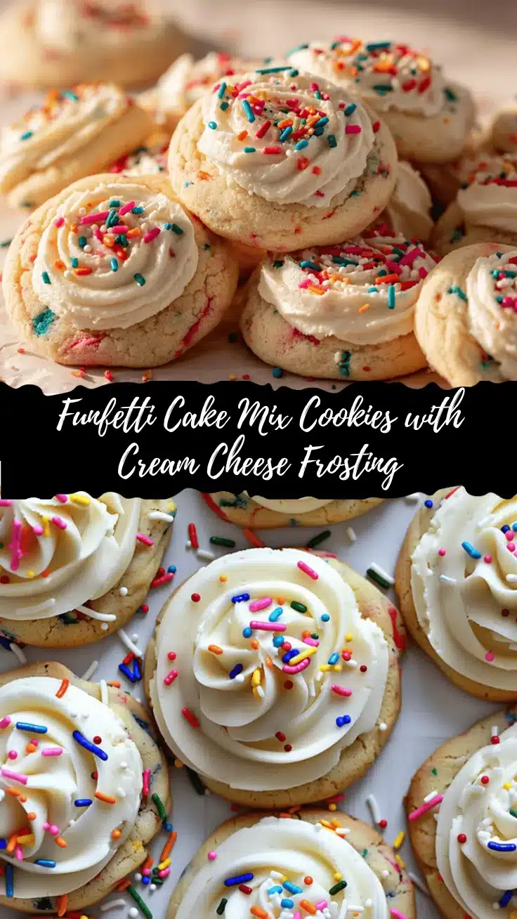 Funfetti cake mix cookies recipe