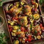 Greek Sheet Pan Chicken Dinner - featured image