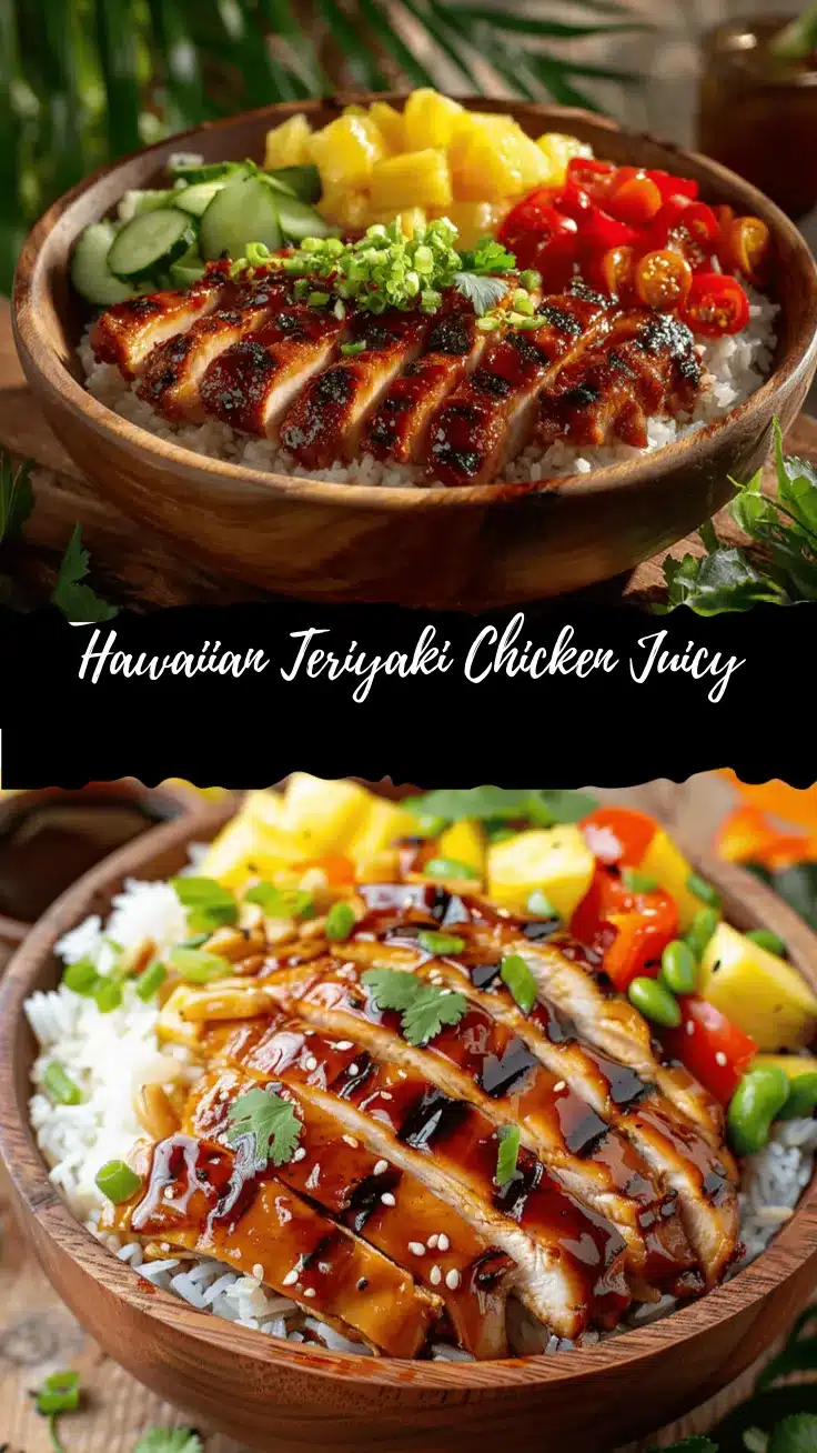 Hawaiian teriyaki chicken recipe