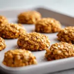 healthy apple cinnamon oatmeal breakfast cookies - featured image