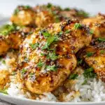 honey garlic chicken breasts - featured image
