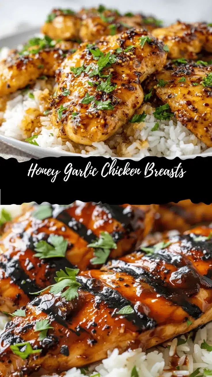 honey garlic chicken breasts recipe