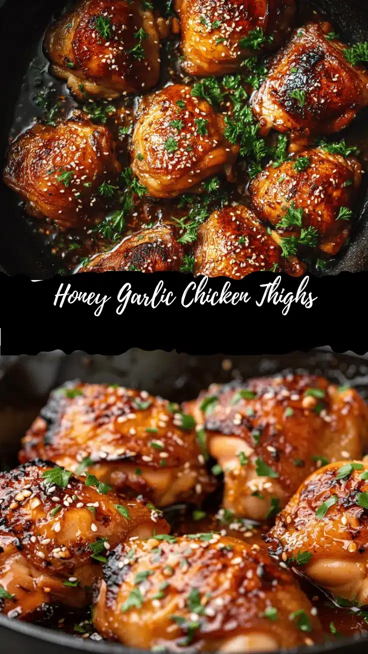 honey garlic chicken thighs recipe