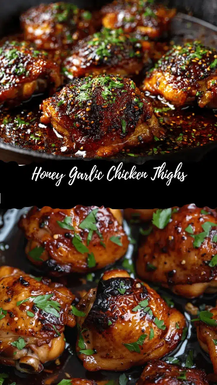 honey garlic chicken thighs recipe