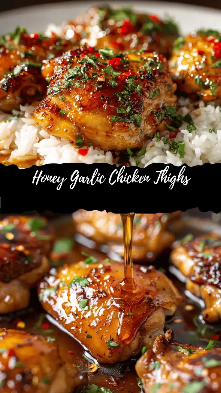 honey garlic chicken thighs recipe