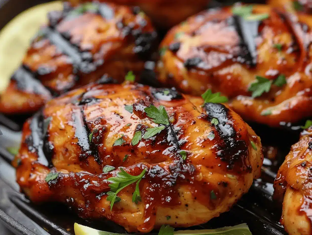 hot honey grilled chicken preparation steps
