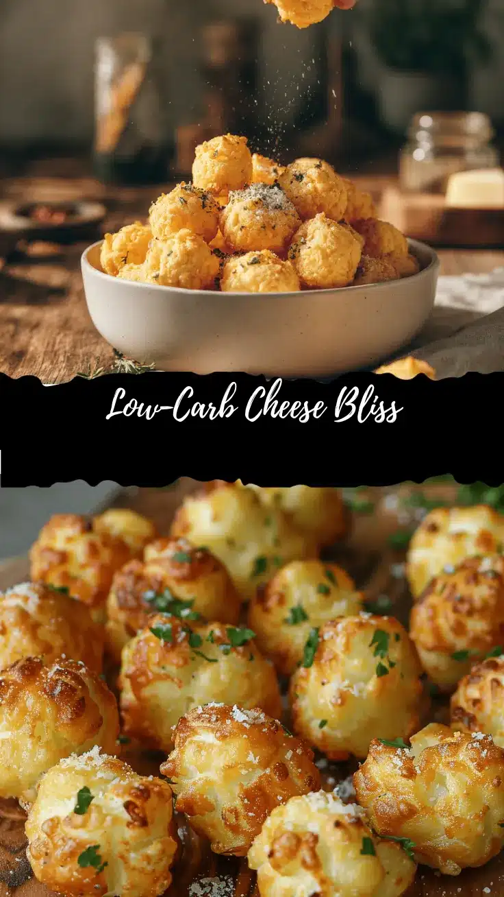 Keto Popcorn Cheese Puffs recipe