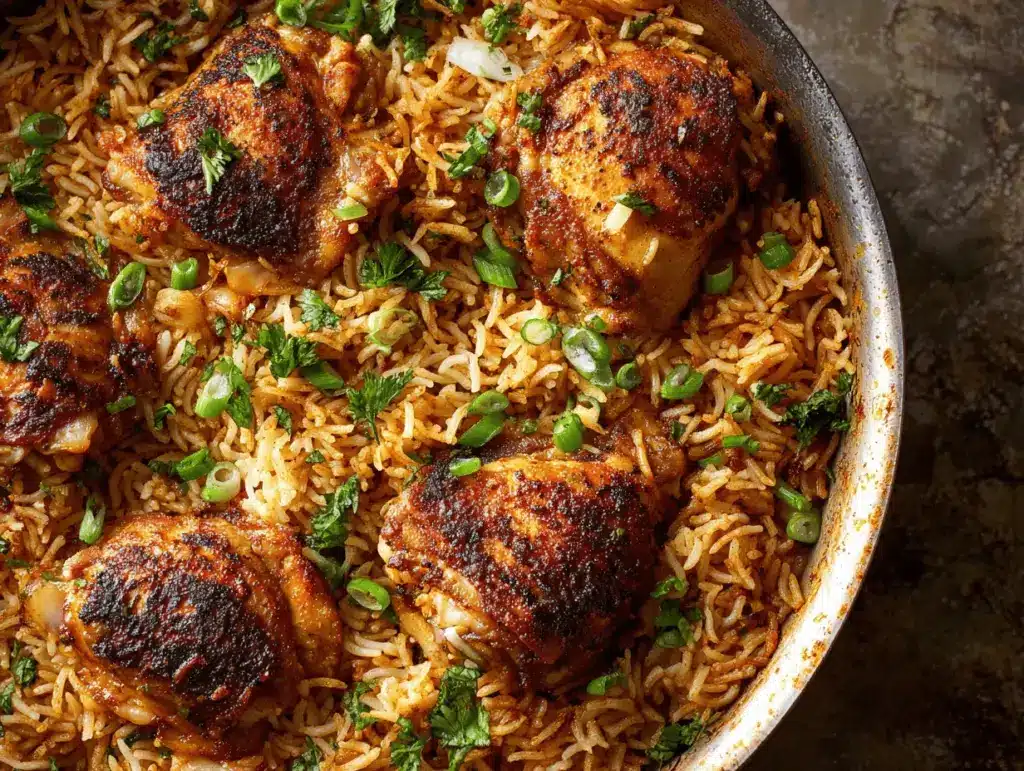 one-pot chicken and rice - featured image