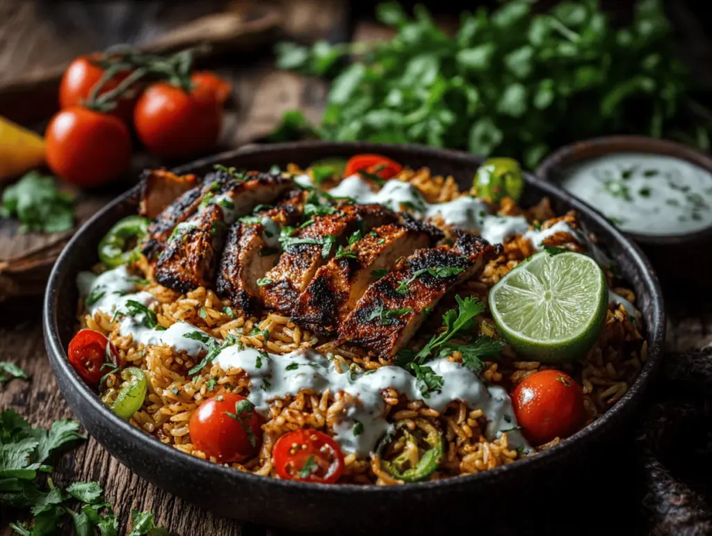 One Pot Shawarma Chicken and Rice - featured image