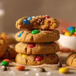 peanut butter monster cookies - featured image