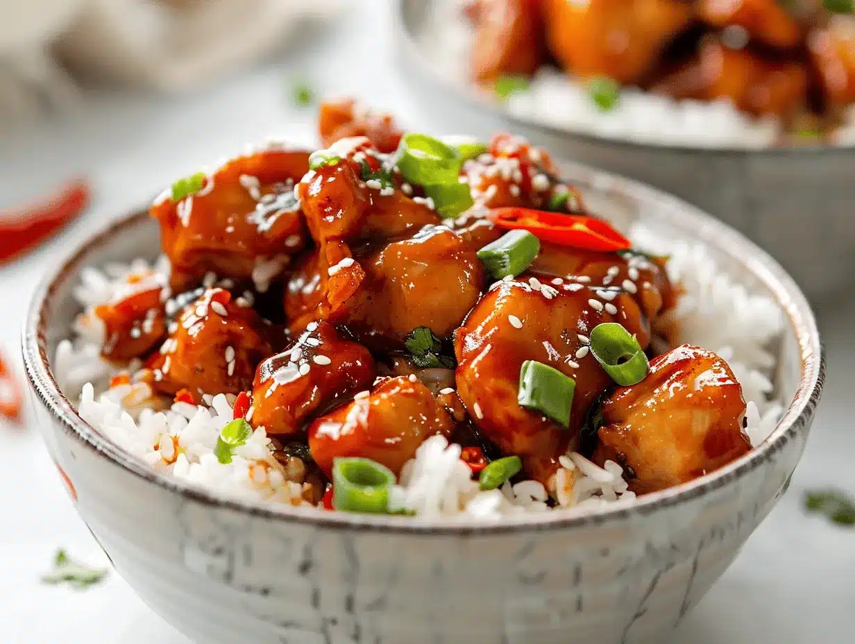 spicy ginger chicken preparation steps