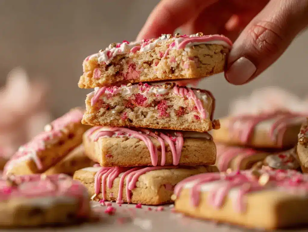 strawberry Pop Tart stuffed sugar cookies - featured image