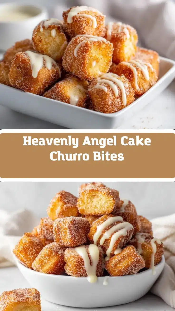 Angel Cake Churro Bites recipe