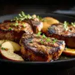 Apple Butter Pork Chops - featured image