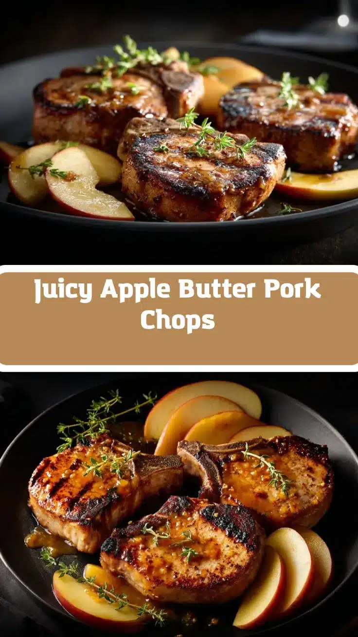 Apple Butter Pork Chops recipe