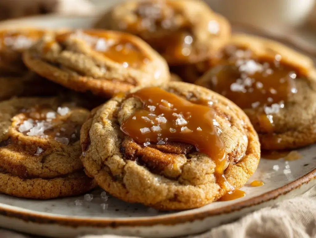 Apple Cider Caramel Cookies - featured image