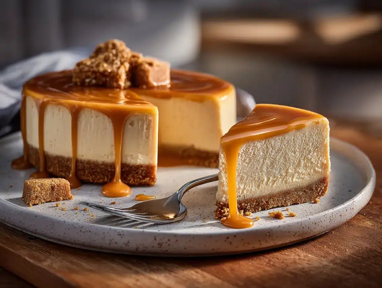 Apple Cider Cheesecake preparation steps