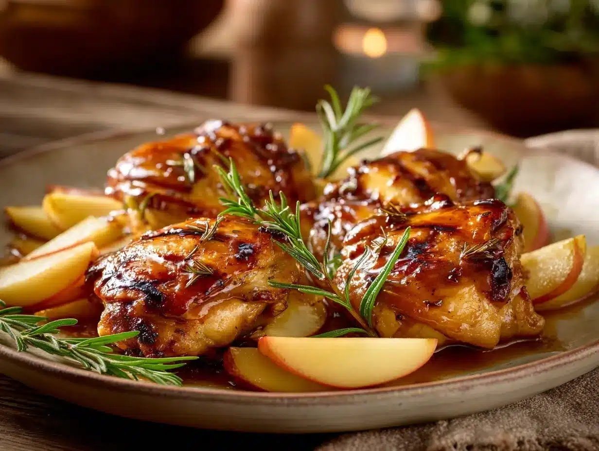 Apple Cider Chicken preparation steps