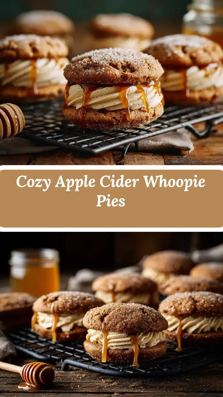 Apple Cider Whoopie Pie Cookies recipe