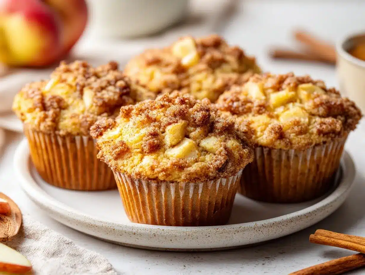 Apple Cinnamon Muffins preparation steps