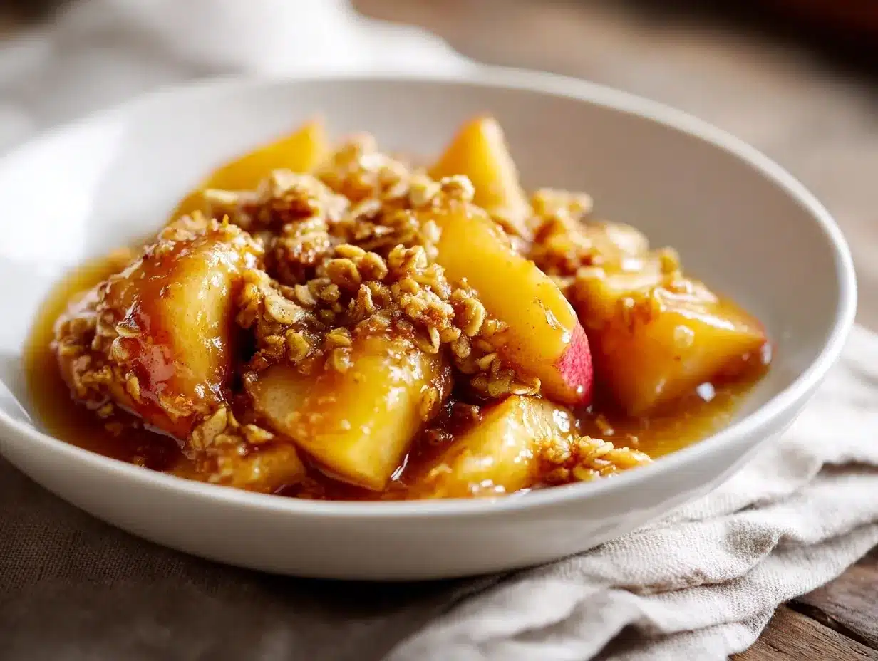 apple crisp recipe preparation steps