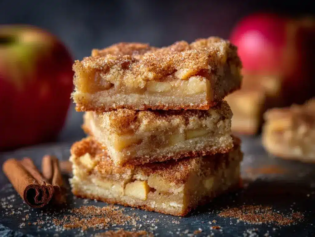 Apple Snickerdoodle Bars - featured image