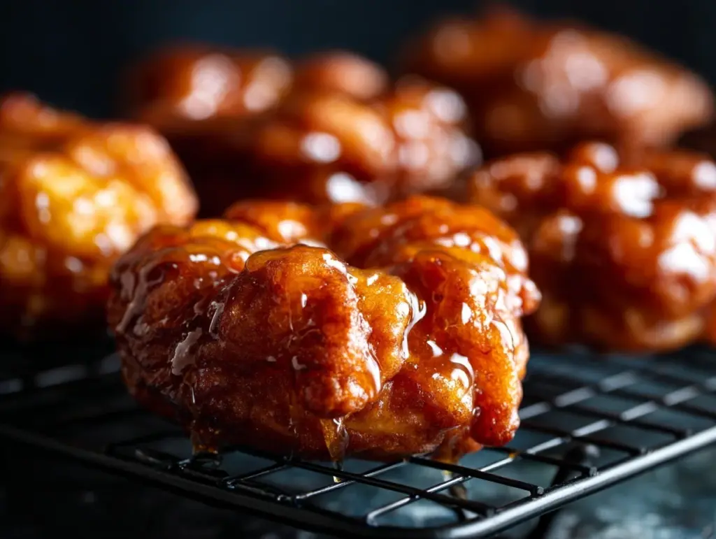 baked apple fritters - featured image