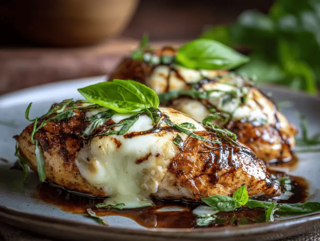 balsamic baked chicken breast - featured image