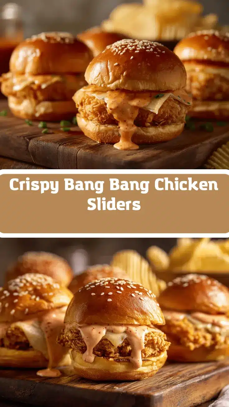 Bang Bang Chicken Sliders recipe