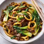 Beef Black Pepper Udon - featured image