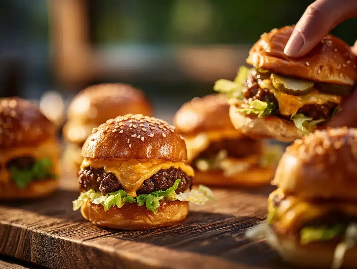 Big Mac Sliders preparation steps
