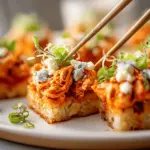 Buffalo Chicken Crispy Rice Bites - featured image