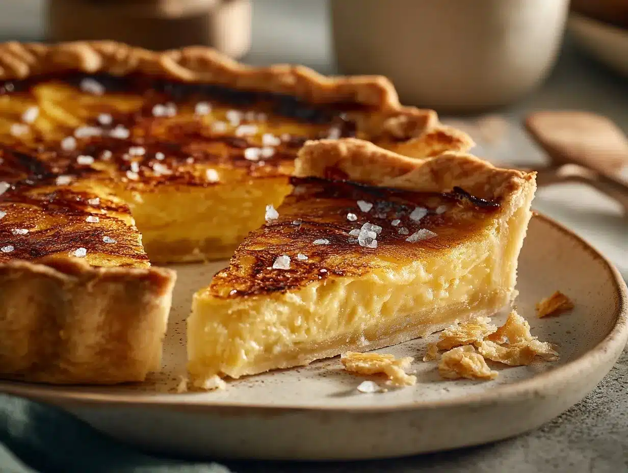 burnt honey pie preparation steps